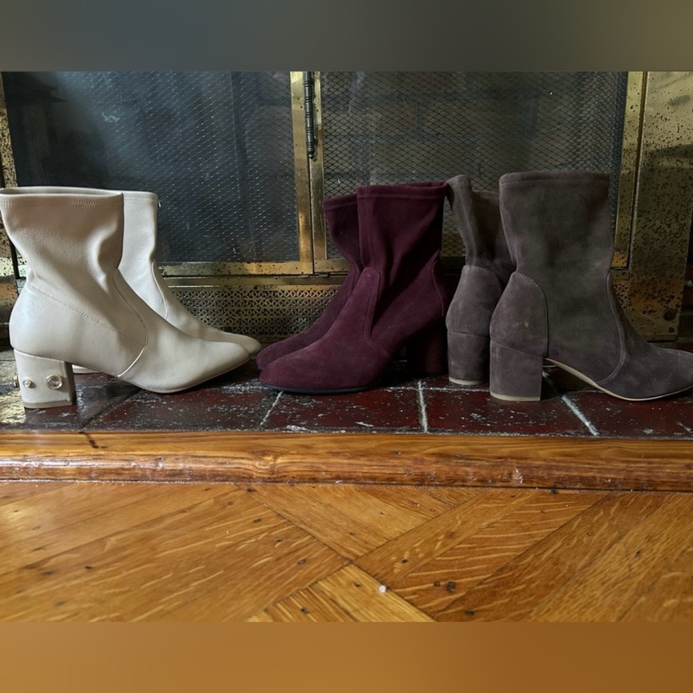 3 Stuart Weitzman Ankle Boots Size 6